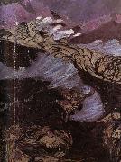 Mikhail Vrubel, Details of The Demon cast down